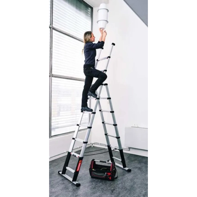 Vendita online Scala telescopica 7 gradini ultracompatta COMBI LINE TELESTEPS